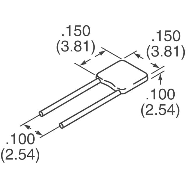 AR155A101K4R KYOCERA AVX  Condensateurs en céramique